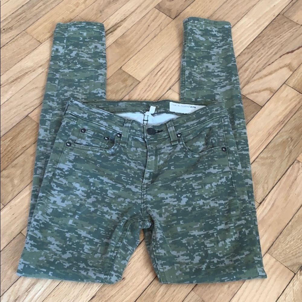 Rag & Bone 🦴 Camo Skinny Jeans